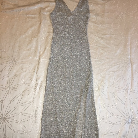 Shiny Silver Dress - Picture 3 of 5